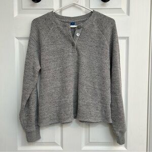 Old Navy Gray Knit Sweater